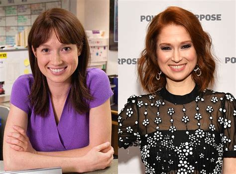 erin office actress|ellie kemper the office character.